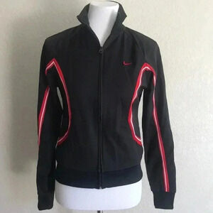 Nike Black & Red Track Jacket